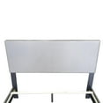 thumbnail image 3 of Relaxing Modern Style Queen Size Panel Bed , Grey, 3 of 5