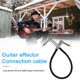 thumbnail image 5 of Cable de pedal de guitarra 6,35 mm Efectos Pedal Board Cable Instrumento musical Accesorio Hugtrwg Para estrenar, 5 of 9