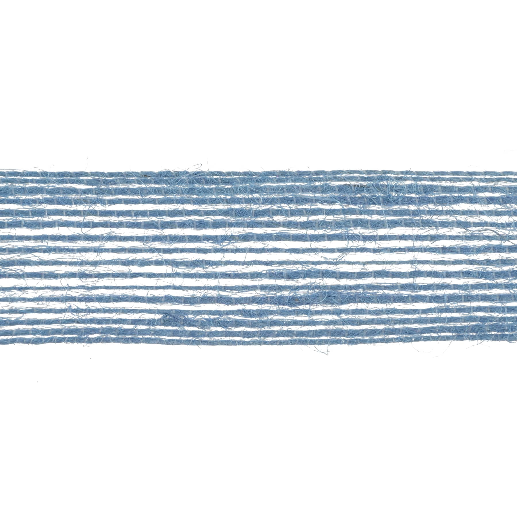 1" x 5 Yard Blue Jute Ribbon by Celebrate It - Non-Wired Ribbon Rolls for Gift Wrapping - Baskets - DIY Crafts & Rustic Decor - 12 Pack