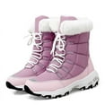 thumbnail image 1 of Botas de nieve, botas cálidas de invierno, además de zapatos de algodón del noreste acolchados de terciopelo, zapatos de mujer de talla grande, 1 of 5