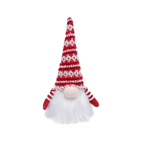 Cheapark Light-Up Christmas Gnome Figurine - Tabletop Decor for Parties & Home, Festive Accent for Christmas Holiday