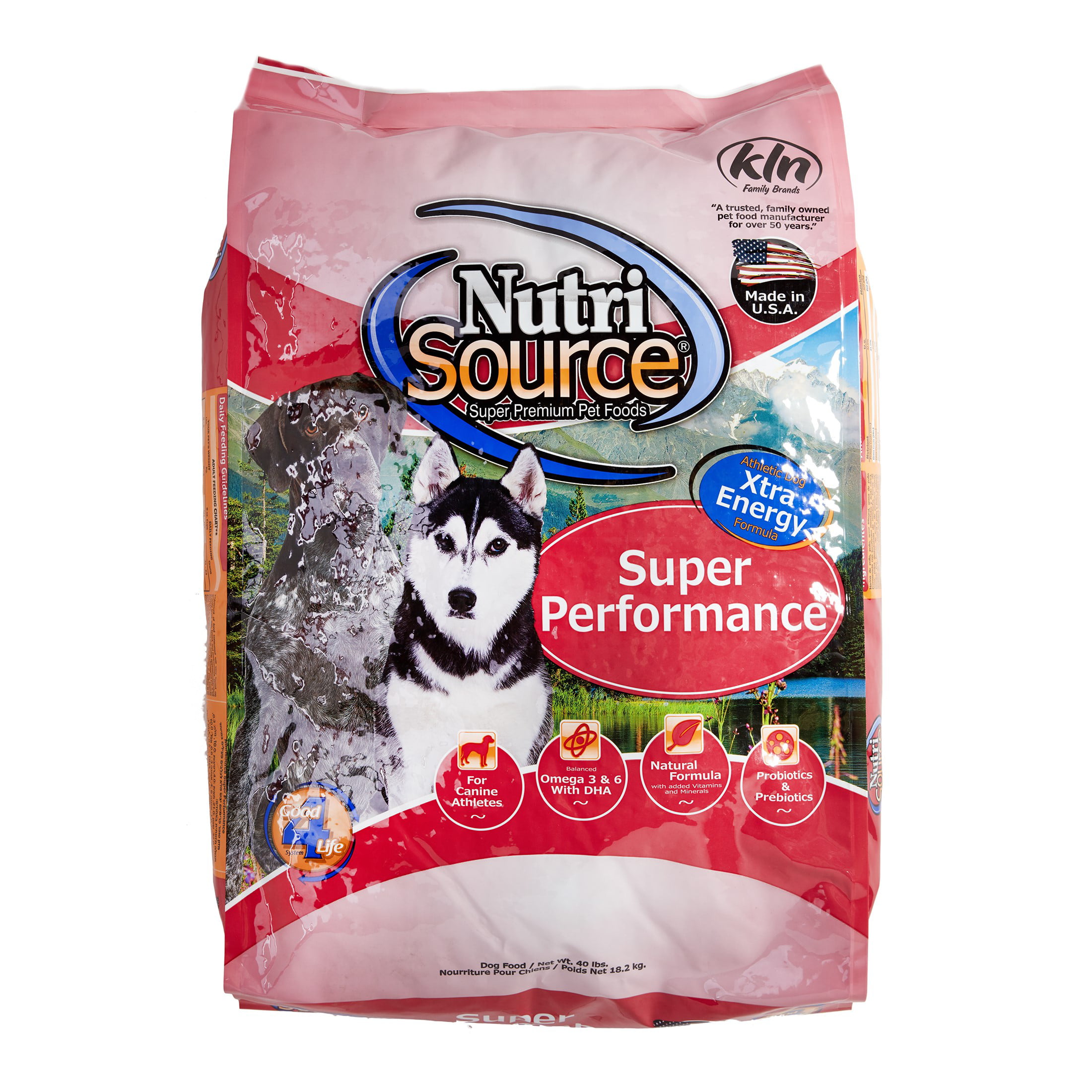 NutriSource Super Performance Dry Dog Food, 40 lb - Walmart.com