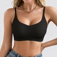 thumbnail image 6 of Gytharion Women's Wireless Bras Solid Color Smooth Cups Wide Straps Sports Bras Flexible Support Everyday Seamless Bras, 6 of 6