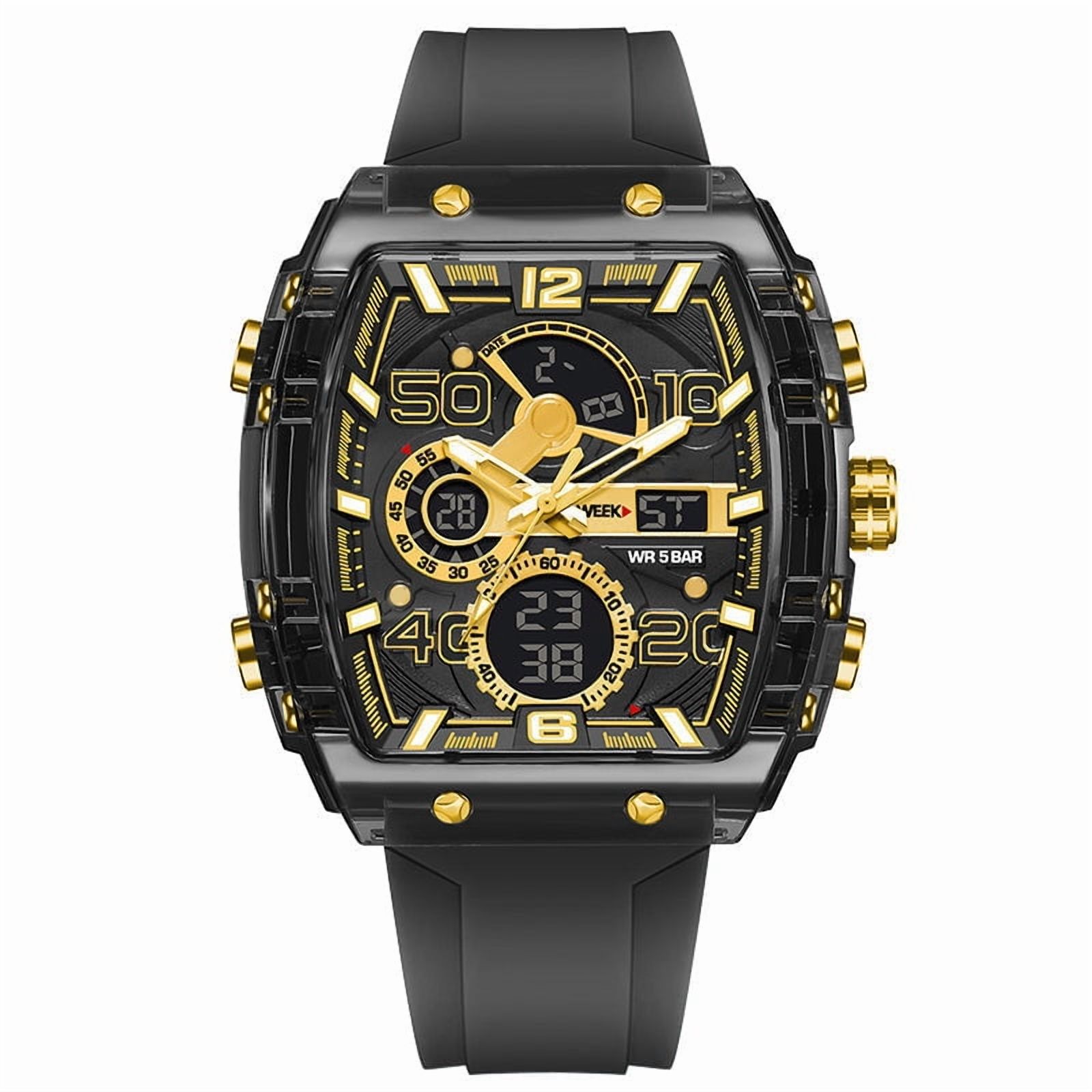 Original Nsxcdh sports watch with decorative dial and strap