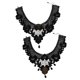 thumbnail image 4 of Collar gótico de Halloween Sunnimix Encaje Negro Hueco De Flor Búho, 4 of 8