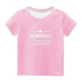 thumbnail image 2 of TAGOLD Toddler Girls Boys Summer Blouses Tops,Toddler Kids Boys Girls Fashion Cute Round Neck Print Short Sleeve Top, 2 of 4