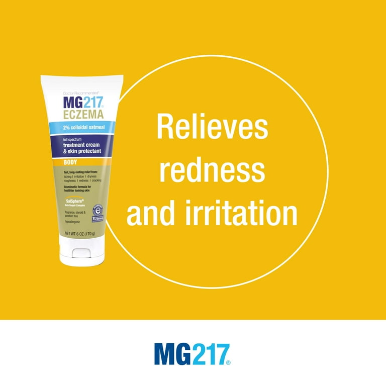 MG217 Eczema Treatment/Protectant Cream, Body, 6oz MG217 Eczema Treatment/Protectant Cream, Body, 6oz
