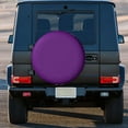 thumbnail image 3 of Kll Purple Tire Cover,Universal Wheel Tire Cover For Trailer, Rv, Suv, Truck,Camper And Many Vehicle,(15 Inch), 3 of 7