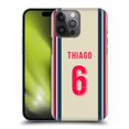 thumbnail image 1 of Head Case Designs Officially Licensed Liverpool Football Club 2021/22 Players Away Kit Group 1 Thiago Hard Back Case Compatible with Apple iPhone 14 Pro Max, 1 of 7