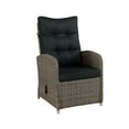 thumbnail image 6 of Monaco All-Weather 4-Piece Set with Two-Seat Reclining Bench, 26"H Cocktail Table and Two Ottomans, 6 of 10