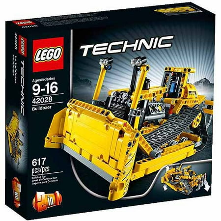 lego construction bulldozer set