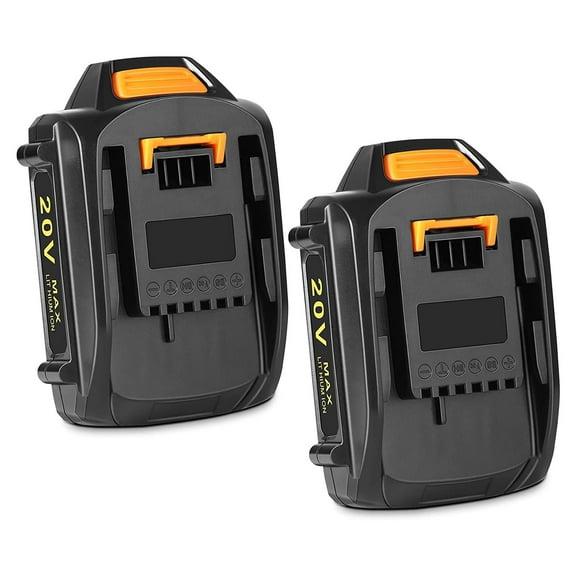 2Pack 3.5Ah 20V Battery Replacement for Worx 20V Lithium-ion Battery WA3525 WA3520 WA3575 WA3674