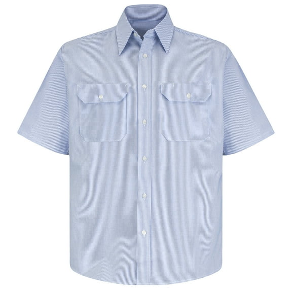 Red Kap Men's Short Sleeve Deluxe Uniform Shirt