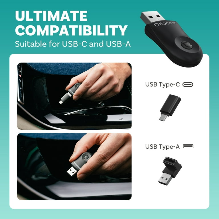 Mini Wireless CarPlay/Android Auto Adapter – OTTOCAST