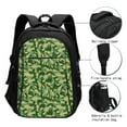 thumbnail image 3 of Balery Crayfish Army Mochila con carga USB para hombre y mujer - Mochila impermeable y antirrobo para laptop con puerto USB para viajes, trabajo, 3 of 7