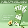 thumbnail image 5 of Bilqis Compound Sour Avocado Bubble Mask for Face, Avocado compound Sour Foam Mask, Deep Cleansing Avocado Bubble Mask for Facial Exfoliating, Blackhead Remover, Pores Minimize, and Hydrating, 5 of 9
