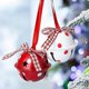 thumbnail image 1 of 2 Large Jingle Bells Metal Bells Decoration Compatible with Christmas Tree Jingle Bells Multicolored Red and White Metal Bells 4*4cm, 1 of 5