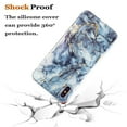 thumbnail image 2 of Dteck Case for iPhone XS Max 6.5",Fashion Marble Pattern IMD Design TPU Soft Flexible Silicone Hybrid Shockproof Slim Fit Back Case Cover,Gray Marble, 2 of 5