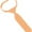 Peach, variant on Infant's Toddler's 8 inch Solid Color Pre-Tied Hook and Loop Band Tie - Peach