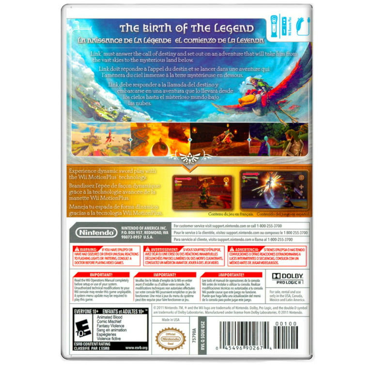 The Legend Of Zelda - Skyward Sword - Nintendo Wii(Wii ISOs) ROM Download