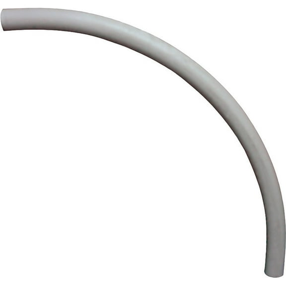Cantex Conduit Fitting 90 Deg Elbow, 3 in, Glue, PVC, Plain 5133820