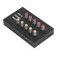 thumbnail image 1 of Mezclador de entrada y salida, mezclador de audio de 10 canales Mezclador estéreo de metal Mezclador de audio con conector Durabilidad extendida VoborMX herramienta, 1 of 8