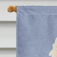 thumbnail image 3 of Caroline's Treasures BB5623CHF Westie Welcome Flag Canvas House Size , Large, multicolor, 3 of 4