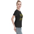 thumbnail image 5 of Jean Michel Basquiat Women Lady Short-Sleeve T Shirts Crewneck Tees Shirts Performance Tops, 5 of 5