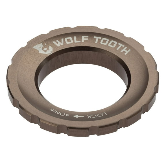 Wolf Tooth CenterLock Rotor Lockring - External Splined, Espresso