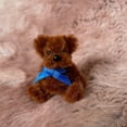thumbnail image 3 of Juguete de bolsillo con forma de animal para abrazar, bonito símbolo de amor con corazón rojo para el aula de Navidad, listo para dar abrazos de oso a quien lo necesite, 3 of 8