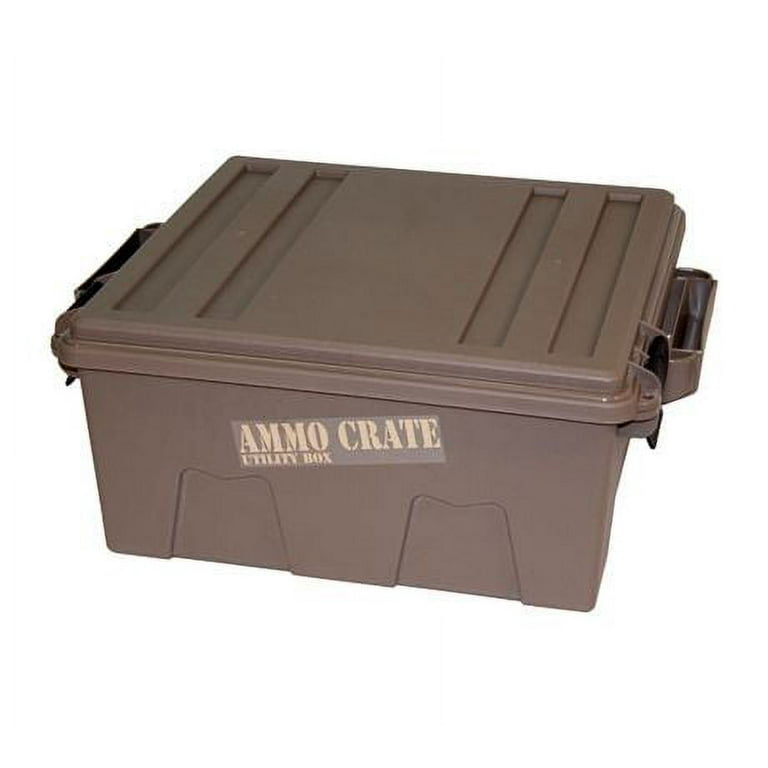 Bomgaars : MTM CASE-GARD Ammo Crate Utility Box - 1370, Dark Earth : Ammunition  Boxes