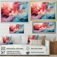 thumbnail image 4 of Designart "Tempestuous Clouds Ink Panorama I" Clouds Floater Framed Canvas Wall Art, 4 of 5