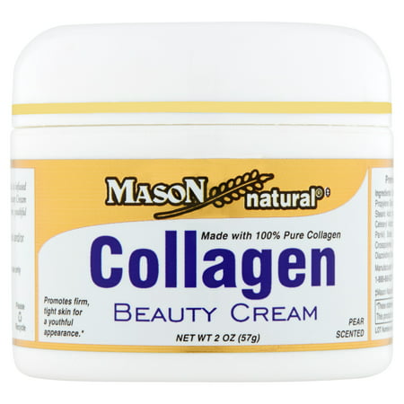 Mason Natural Collagen Pear Scented Beauty Cream, 2 (Best Collagen Cream For Face Reviews)