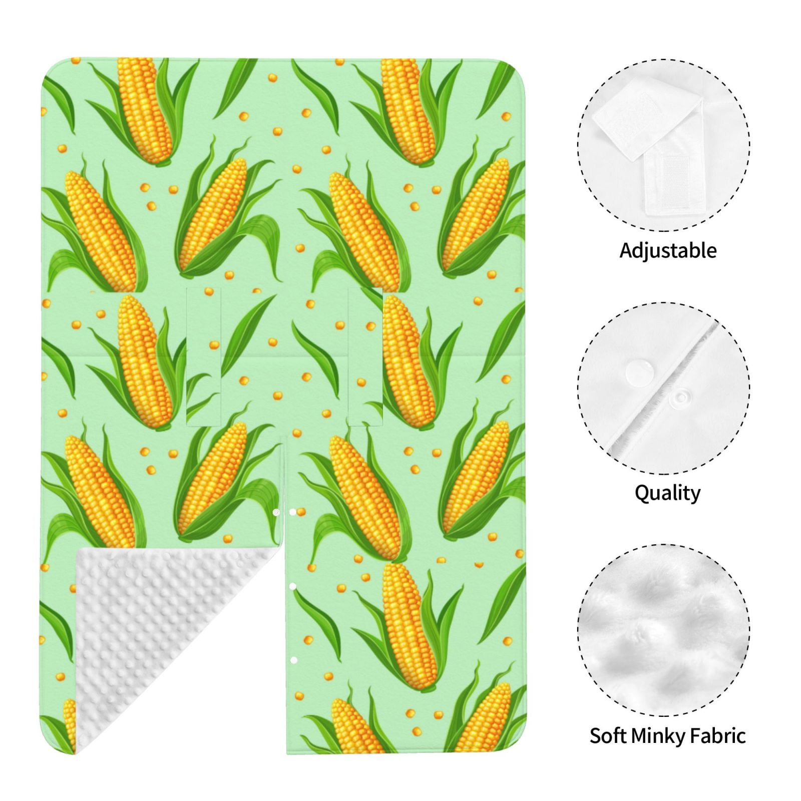 Naloa Corn 7 Baby Car Seat Cover, Breathable Baby Carrier Cover, Multiuse Baby Carrier Cover & Nursing Breastfeeding Cover