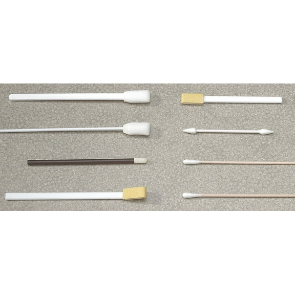 Techspray TechSwabs,Absorb-Tip,7/16 x 6 In,PK50  2302-50