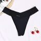 thumbnail image 2 of Pantys para Mujer Gibobby Tanga Bikini Estampado Encaje Negro L, 2 of 3