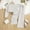 White, variant on Zecgelong Kids Girls Autumn Winter Solid Color Causal Sweatshirt Tops And Trousers 2PC Outfits Children's Suit Girls 2 Piece Sets Age 7-8 Years
