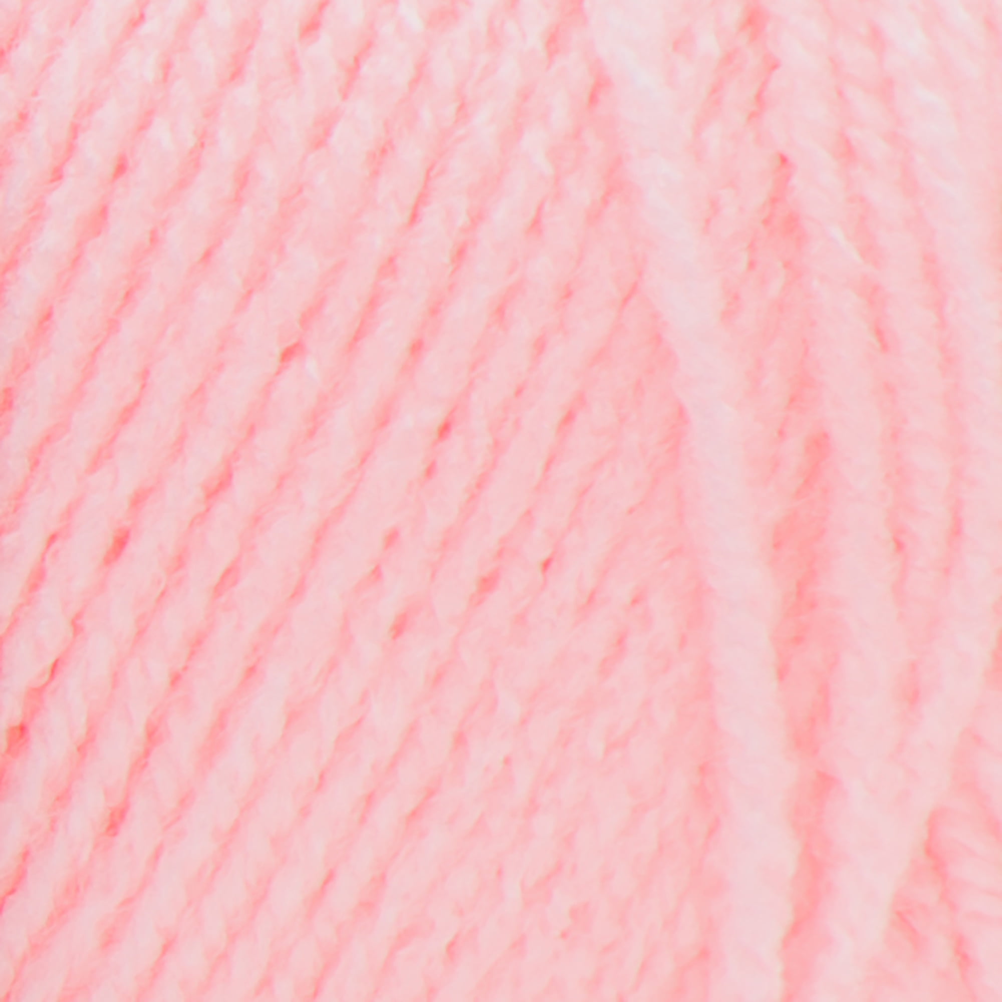 Red Heart Super Saver Garn – 3 Knäuel Petal Pink, Acryl, 4 Medium, Je 198 G / 360 M