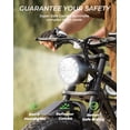 thumbnail image 3 of Electric Bike for Adults,26*4.0 Fat Tire E-Mountain Bicycle,Peak 750W Rated Motor 48V 13Ah 7-Speed Ebike,Black, 3 of 6