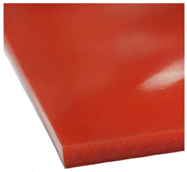 Silicone Rubber Sheet High Temp 1/8" Thick x 36" wide x 36" FREE SHIPPING 70A 