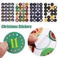 thumbnail image 4 of Pegatinas de papel de calendario de adviento de sellado de embalaje de regalo de Feliz Navidad DIY, etiqueta adhesiva, pegatinas de números, 4 of 4