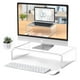 thumbnail image 1 of Soporte de monitor Beimu acrílico para iMac MacBook, color blanco, 1 of 7