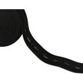 thumbnail image 5 of Button Hole Elastic Spool 3/4-inch Wide Knit Stretch Band And 10pcs Resin Buttons,black, 5 of 5