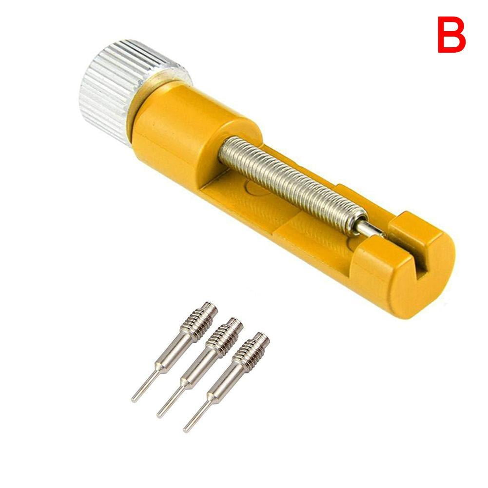 Cinturino Regolabile in Metallo Cinturino Orologio Band Bracciale Link Pin Remover Kit di strumenti di riparazione 