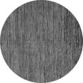 thumbnail image 1 of Ahgly Company Indoor Round Abstract Gray Modern Area Rugs, 7' Round, 1 of 4