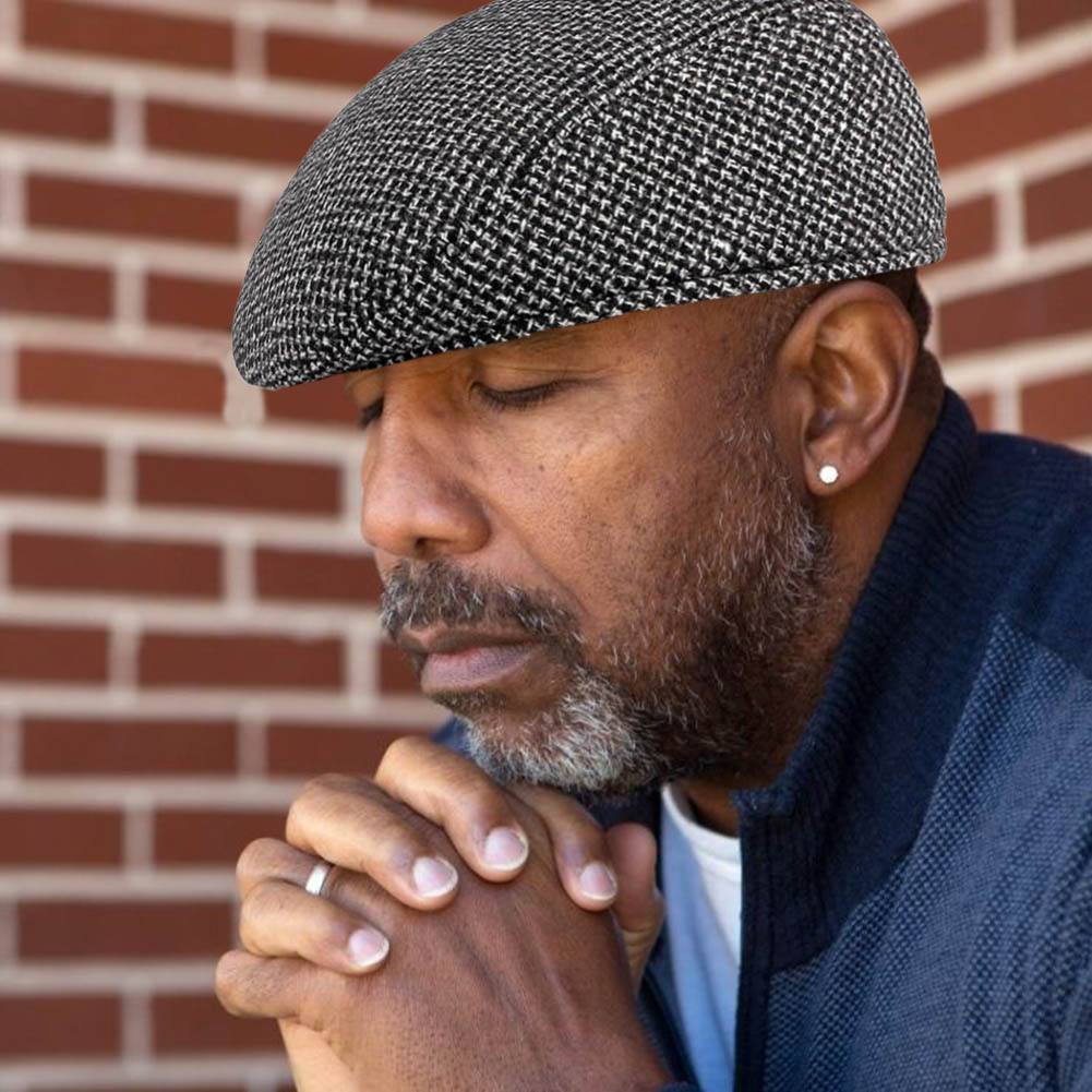 Wool Cap with Ear Flaps Warm Beret 