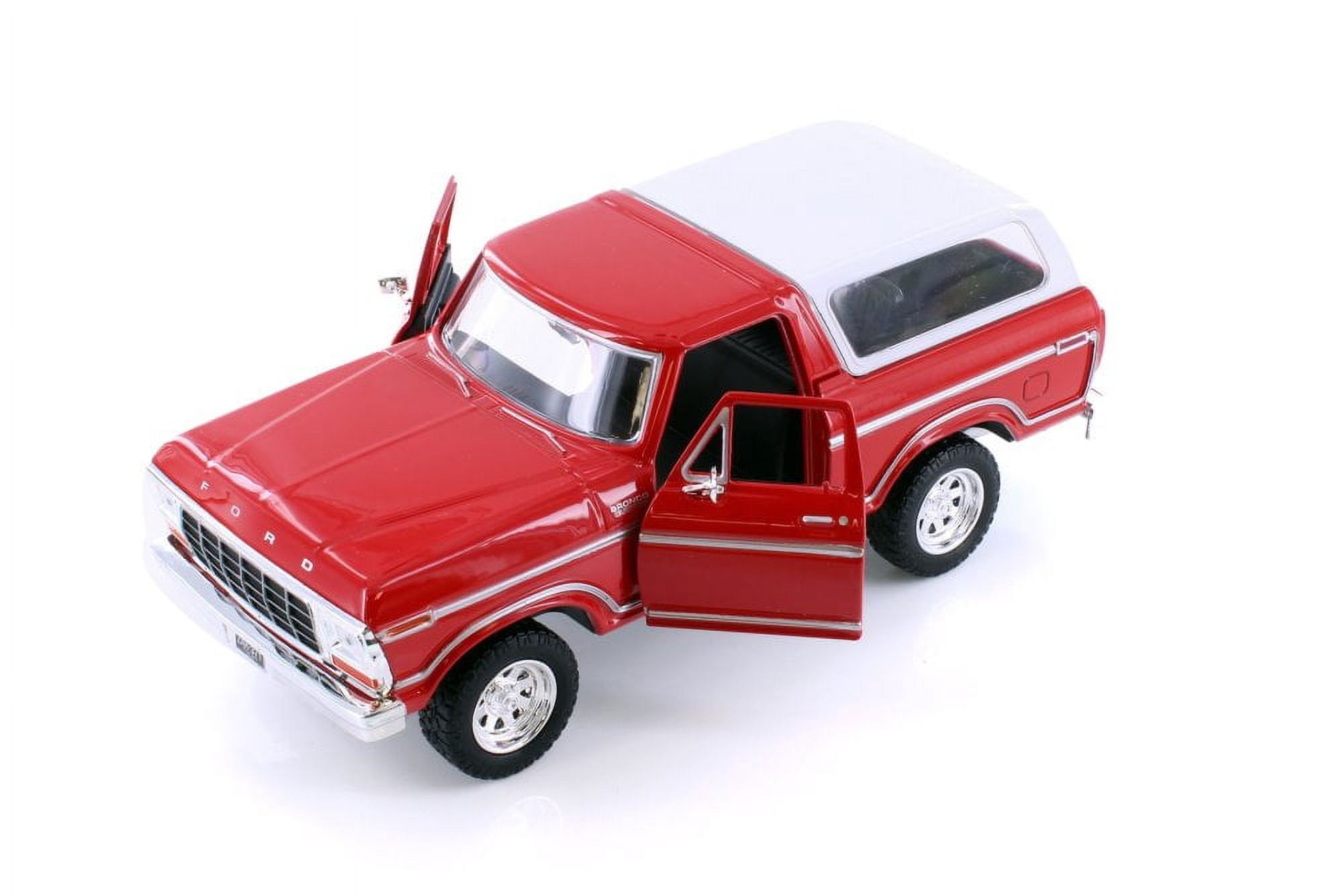 1978 Ford Bronco, Red - Showcasts 71373WR - 1/24 Scale Diecast Model Car