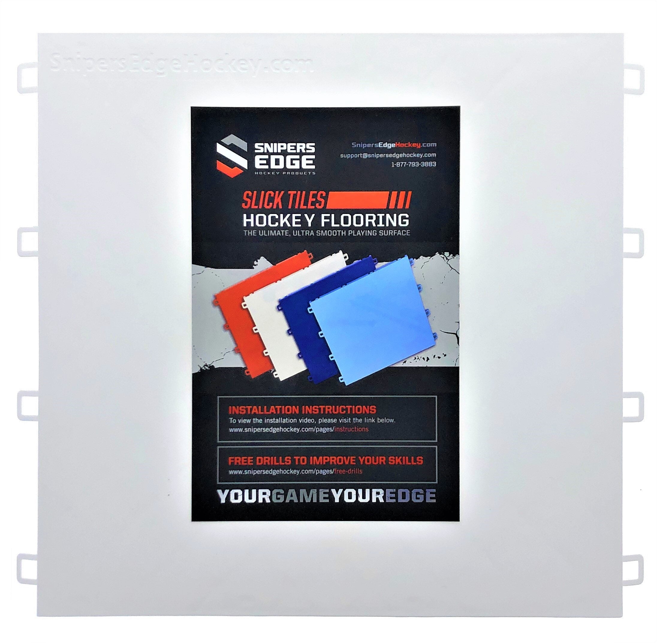 Slick Tiles Hockey Floor Dryland Tiles Pack of 20 