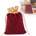 thumbnail image 2 of Velvet Drawstring Bags,Velvet Cloth Gift Bags Jewelry Pouches for Storage Wedding Party Favor Christmas by Elapind, 2 of 5