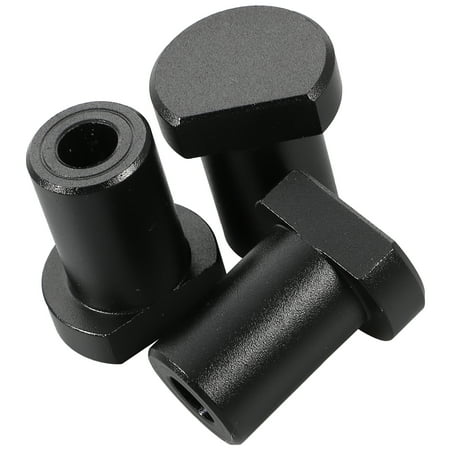 

3 Pcs Workbench Stop Sanding Stopper Dog Holes Shift Knob Fixture Aluminum Alloy